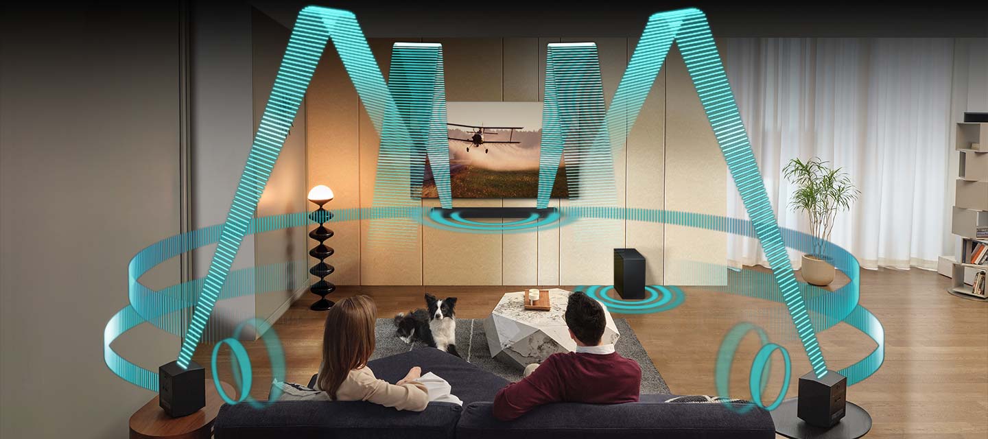 Audio that fills the room