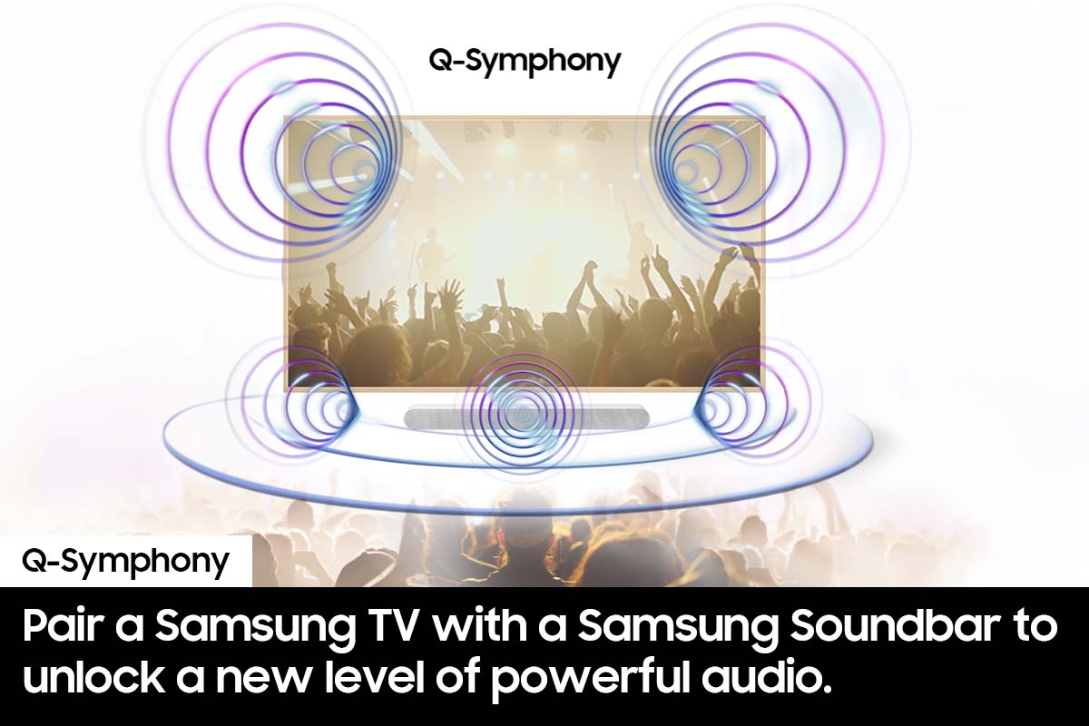 Thumbnail image of S-series All-in-one 5.0ch. Wireless Dolby ATMOS Soundbar w/ Q-Symphony / HW-S61D