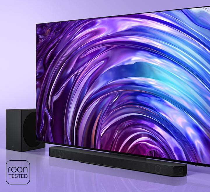 Powerful sound in harmony with your TV