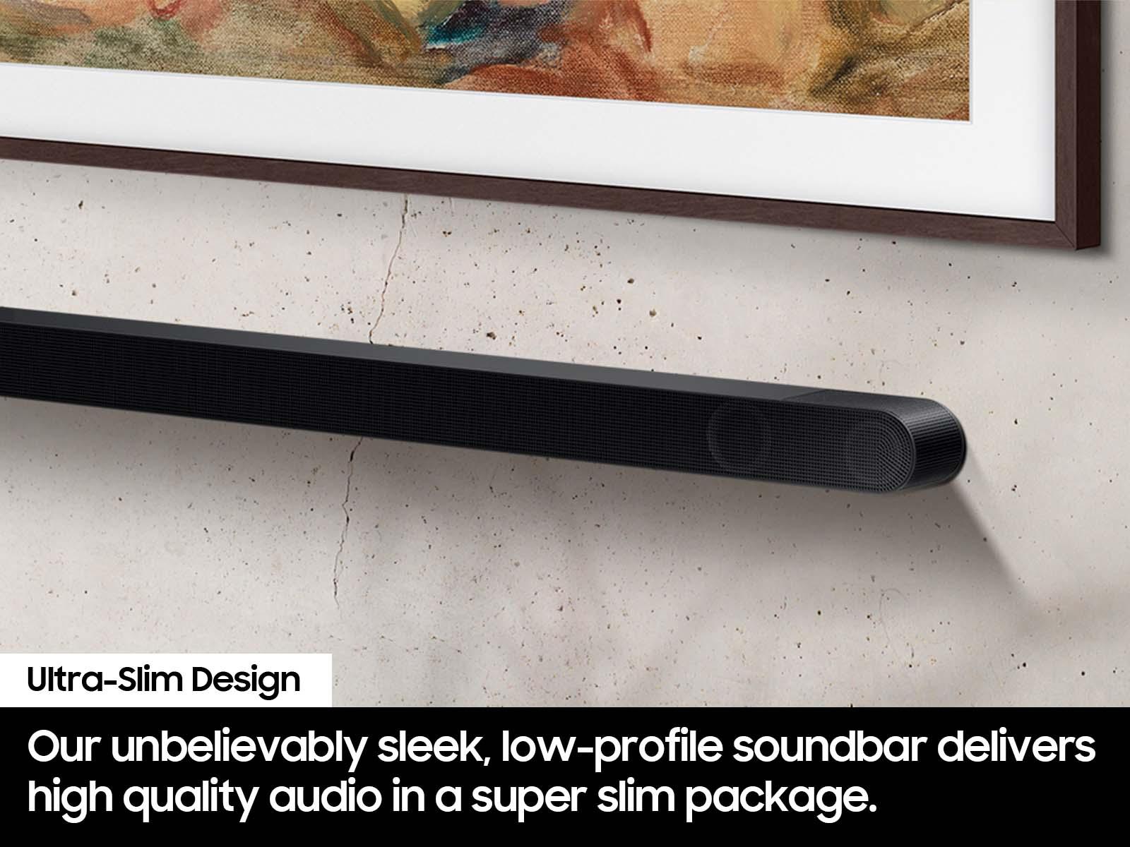 Thumbnail image of Ultra-slim 3.1ch. Wireless Dolby ATMOS Soundbar w/ Q-Symphony / HW-S700D