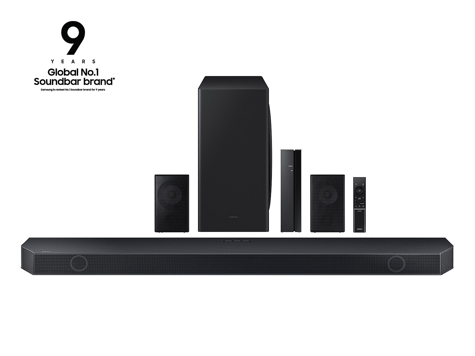 Samsung Q-series 9.1.2 ch. Wireless Dolby ATMOS Soundbar Q910C