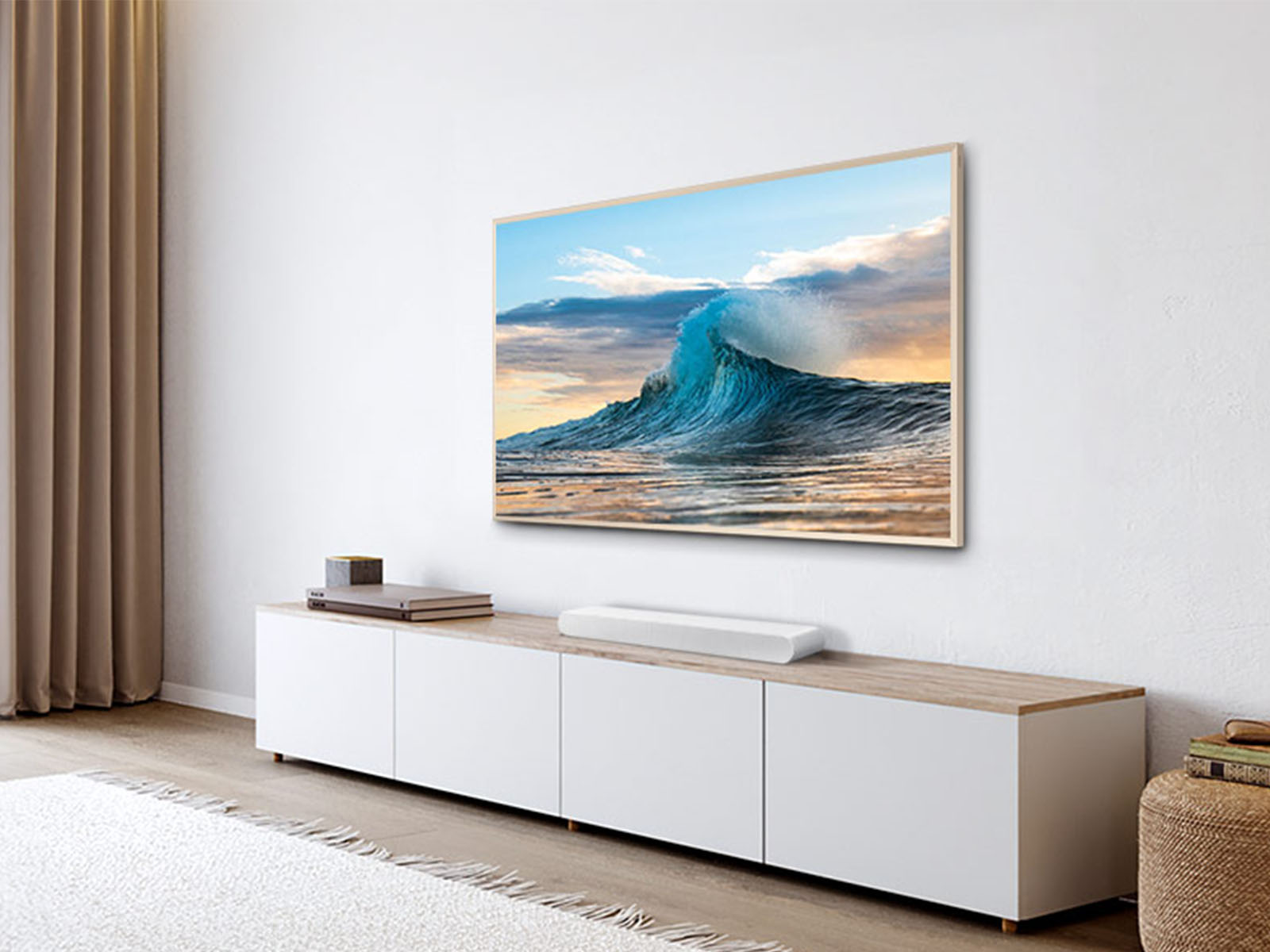 Thumbnail image of S-series All-in-one 5.0ch. Wireless Dolby ATMOS Soundbar w/ Q-Symphony / HW-S61D