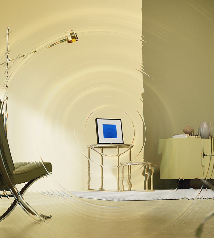 Panoramic sound from anywhere in the room