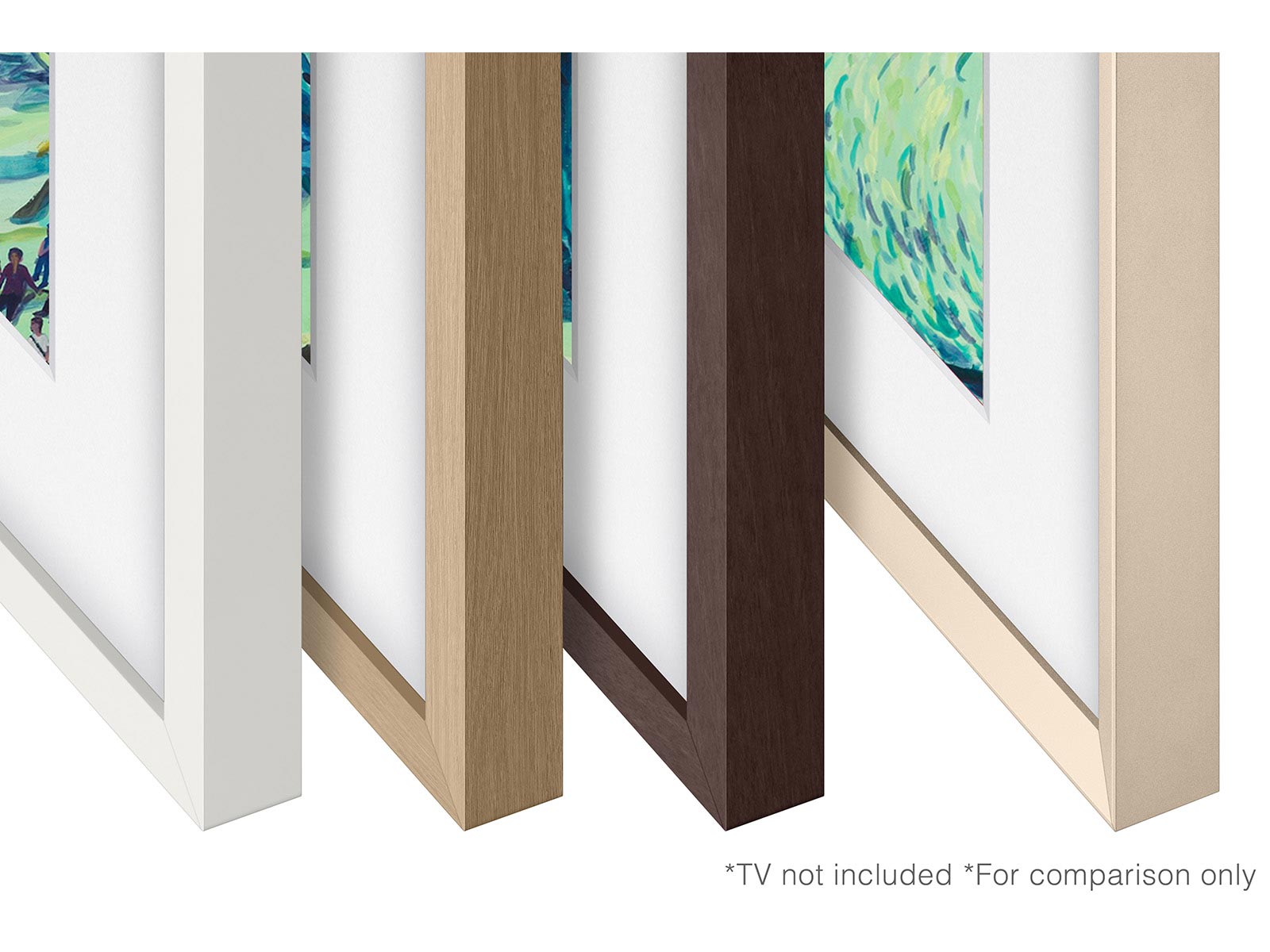 Thumbnail image of 65&quot; The Frame Customizable Bezel - Sand Gold Metal
