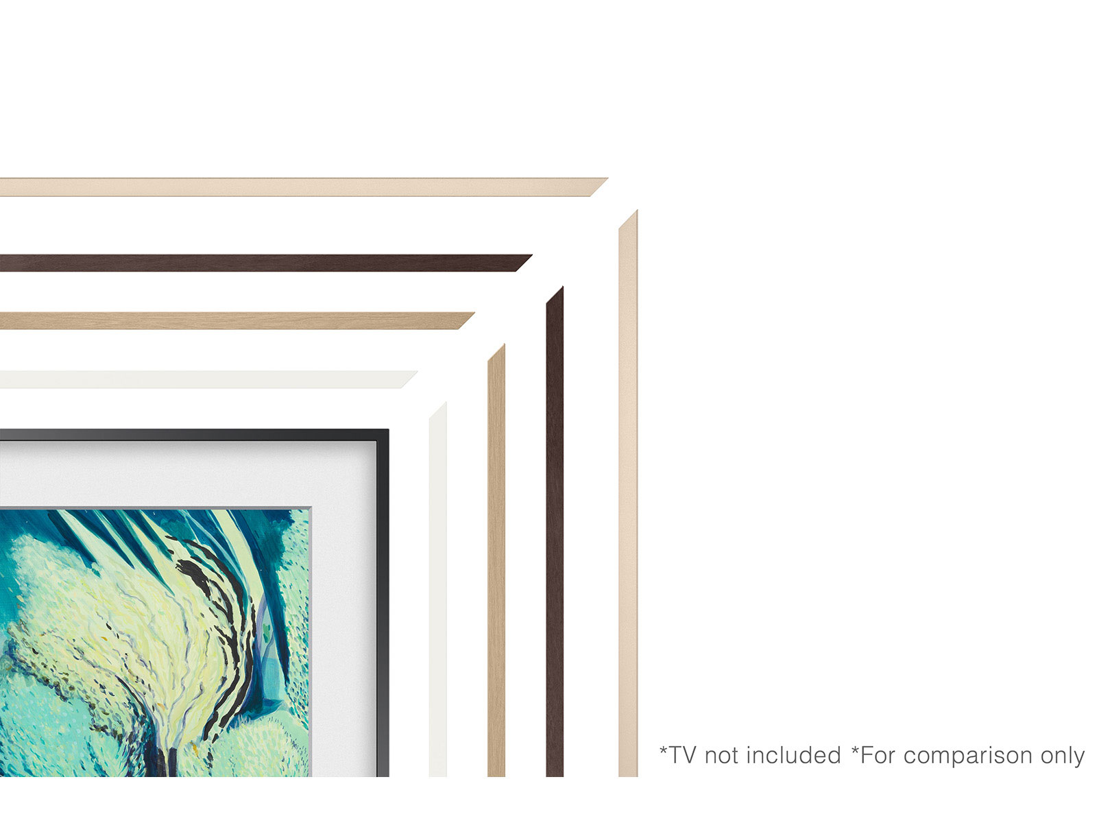 Thumbnail image of 65&quot; The Frame Customizable Bezel - Sand Gold Metal