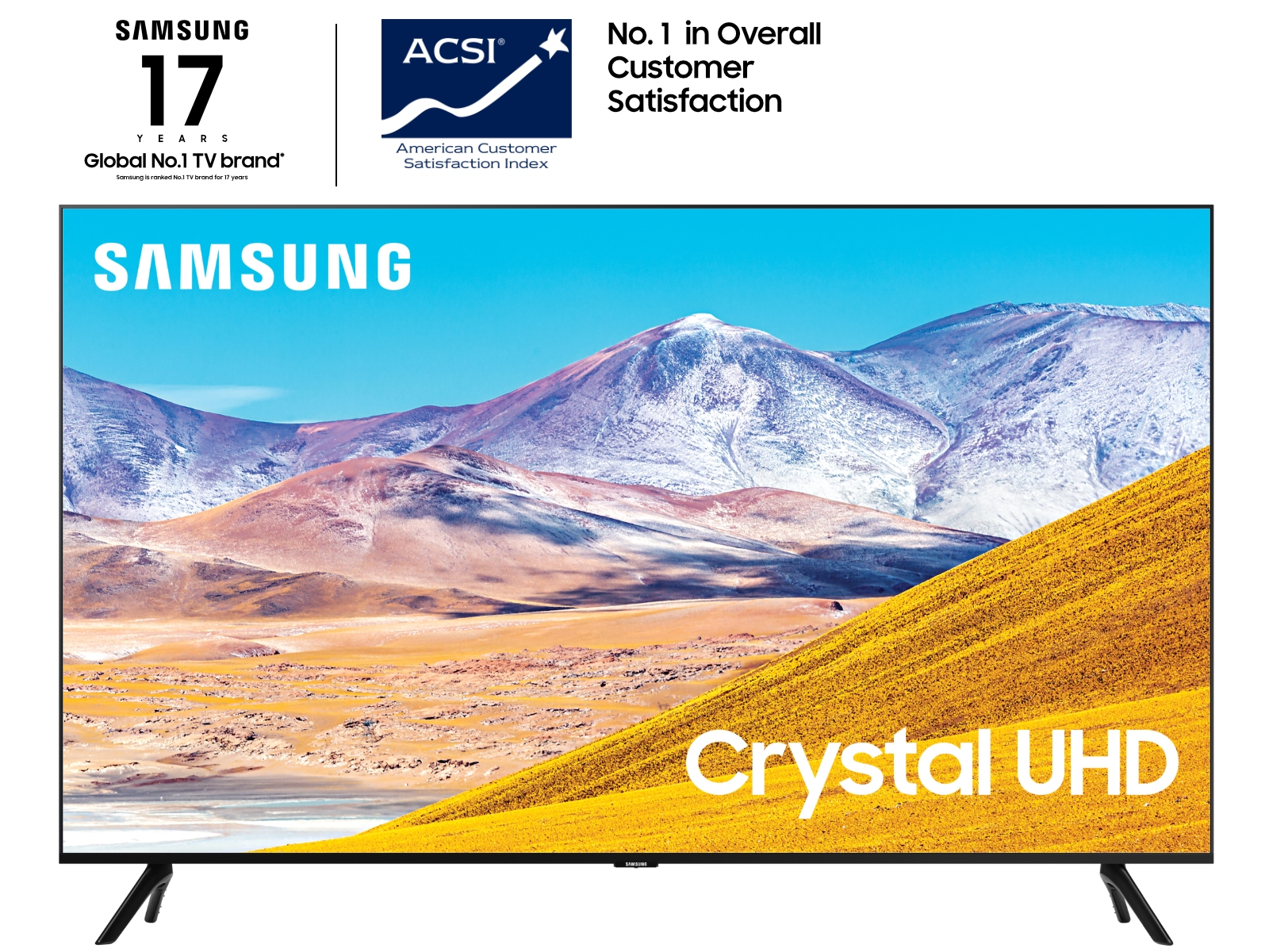 TELEVISOR SAMSUNG 55 CRYSTAL UHD 4K,FLAT SMART, 3840×2160 - 001 — Corripio