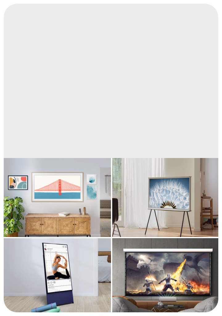 Shop Stylish Designer TVs Lifestyle TVs Samsung US