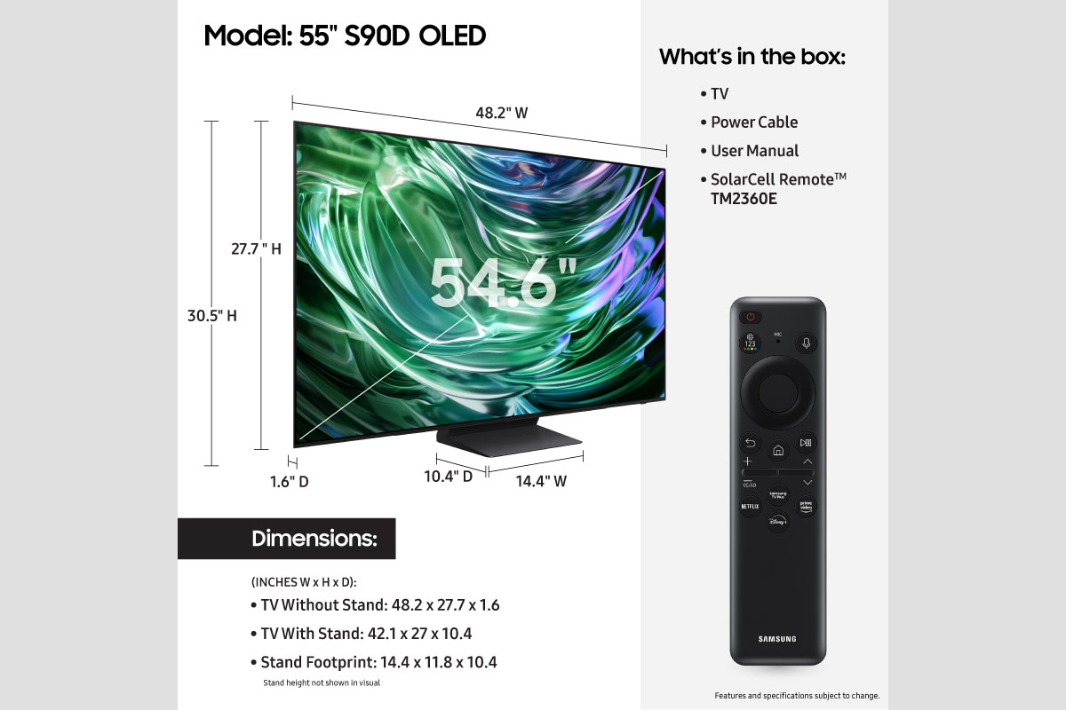 55" Class OLED S90D