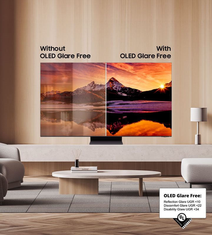 A new glare-free finish