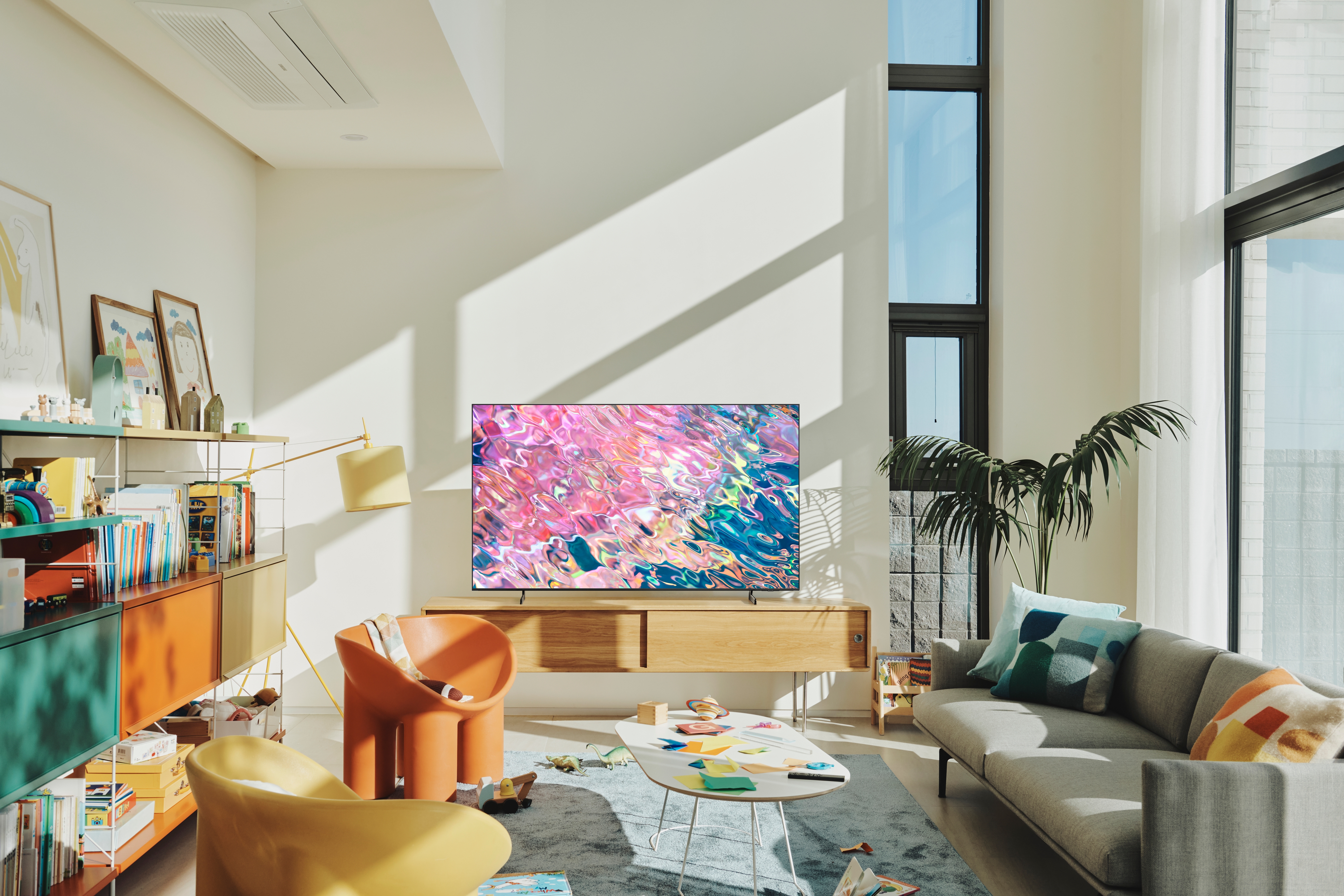 SAMSUNG - Smart TV Class QLED 4K de 43 pulgadas de la serie Q60B, Dual LED  Quantum HDR, con Alexa incorporado (QN43Q60BAFXZA, modelo de 2022)