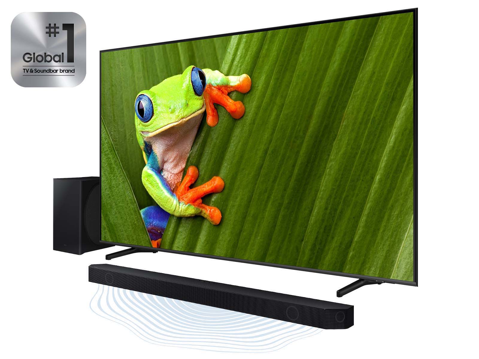 85" QLED 4K TV with 5.1.2 ch. Wireless Dolby ATMOS Soundbar img