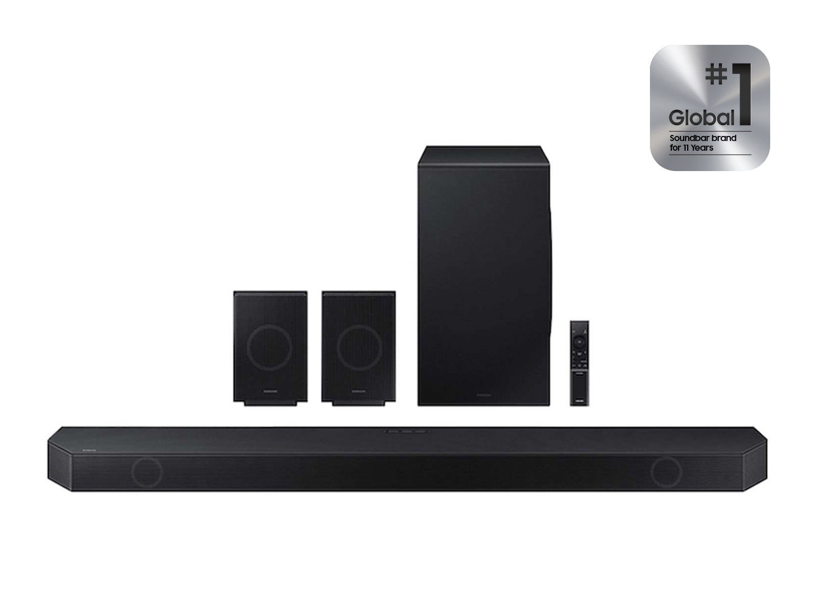 [Thúm~bñáí~l ímá~gé óf~ 75” Clás~s Ñéó~ QLÉD~ 4K QÑ1É~F wít~h Q-sé~ríés~ 11.1.4 ch. Wí~rélé~ss Dó~lbý Á~TMÓS~ Sóúñ~dbár~ + Q-Sým~phóñ~ý w/ Ré~ár Sp~éáké~rs HW~-Q990D]