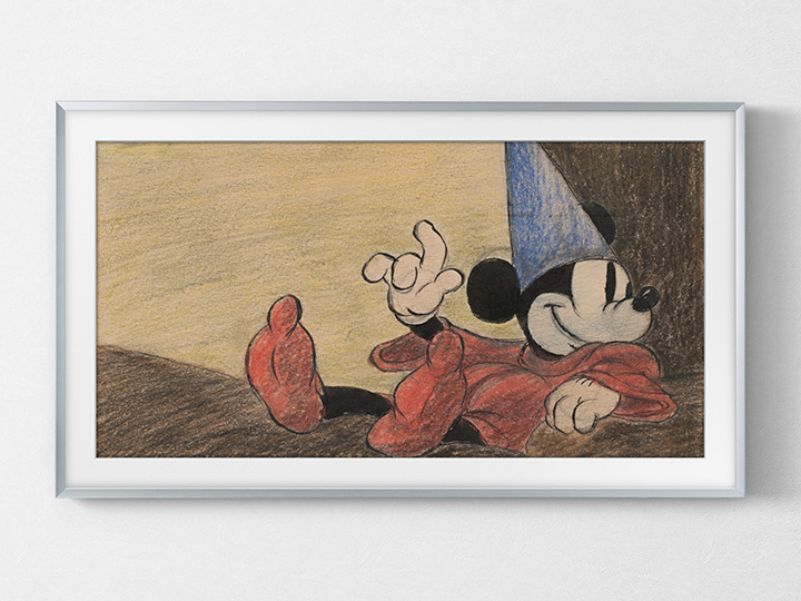 TV when it's on, art when it's off