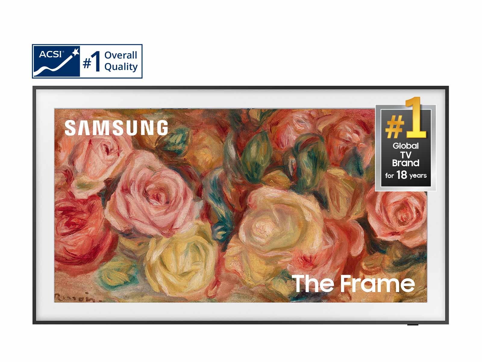 Thumbnail image of 85” Class The Frame QLED 4K with Ultra-slim 3.1.2ch. Wireless Dolby ATMOS Soundbar w/ Q-Symphony / HW-S800D