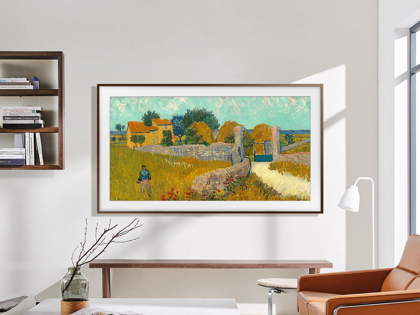 Artwork, shows, movies and memories—display what you love on The Frame, the picture frame-like TV.