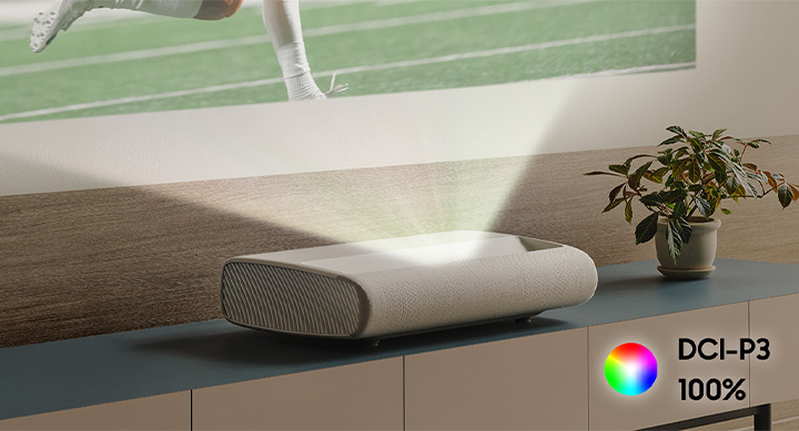 Realistic picture quality and contrast