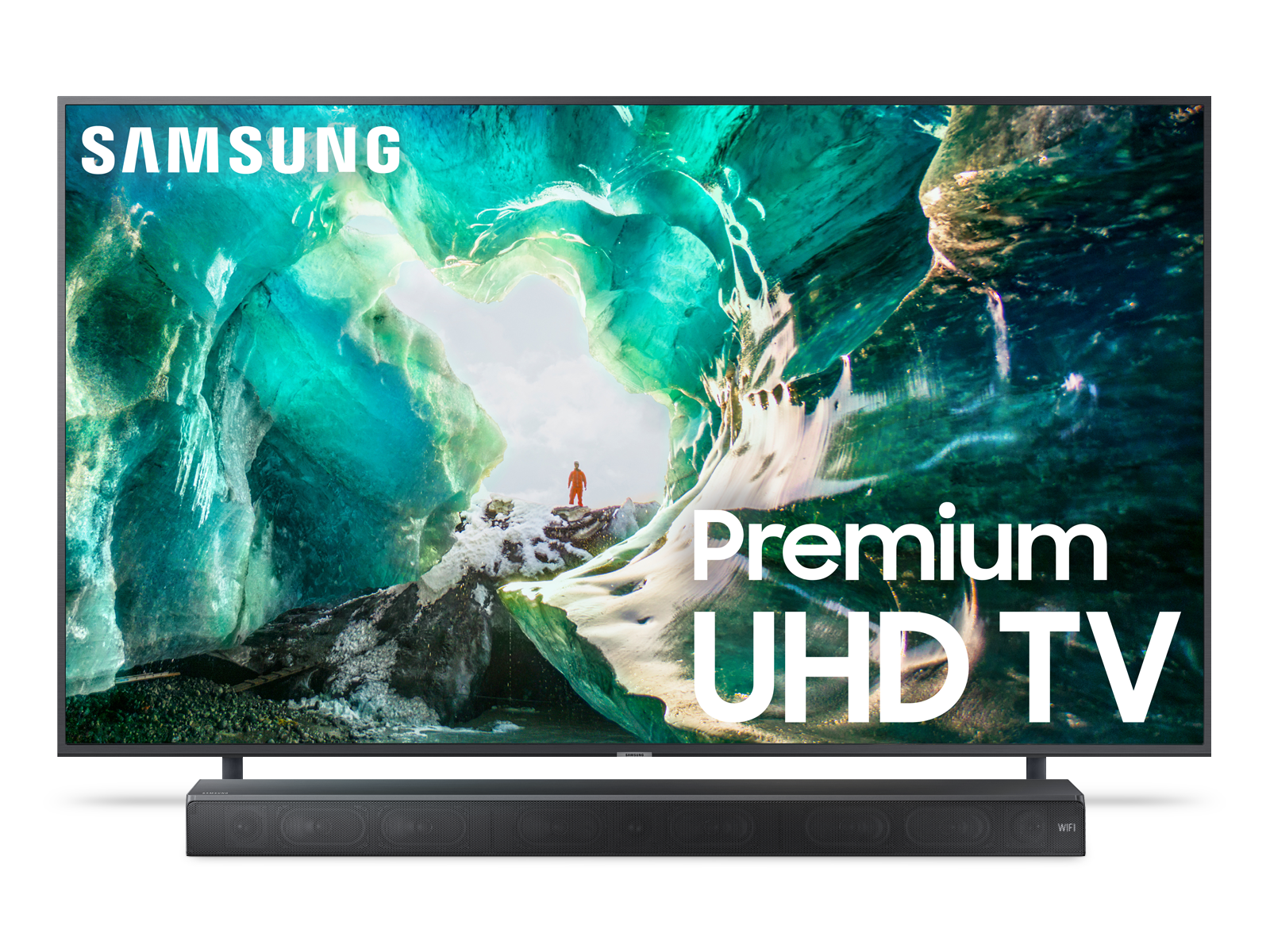 55" RU8000 Premium 4K UHD TV + Premium Soundbar Bundle TVs BNDL-1579448196117 | Samsung US