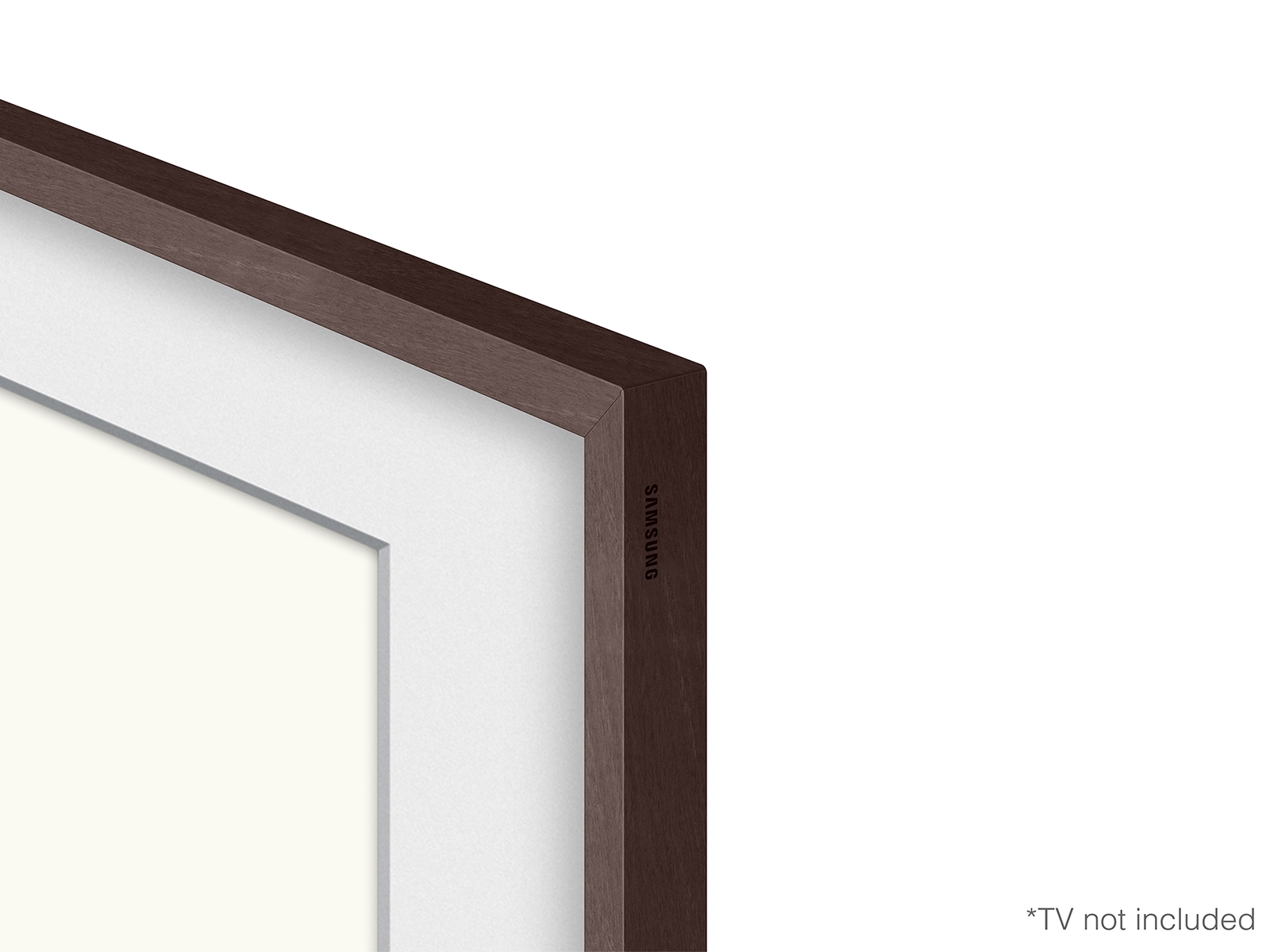 75-Inch Modern Brown TV Bezel | The Frame | Samsung US