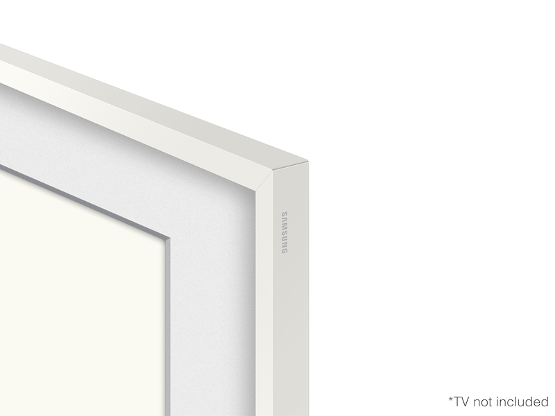 65-Inch Modern White TV Bezel | The Frame | Samsung US