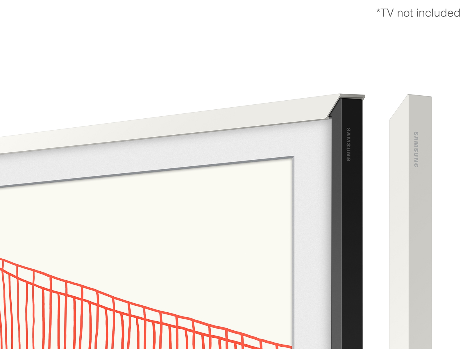Thumbnail image of (2021-2024) 50” The Frame Customizable Bezel – Modern White