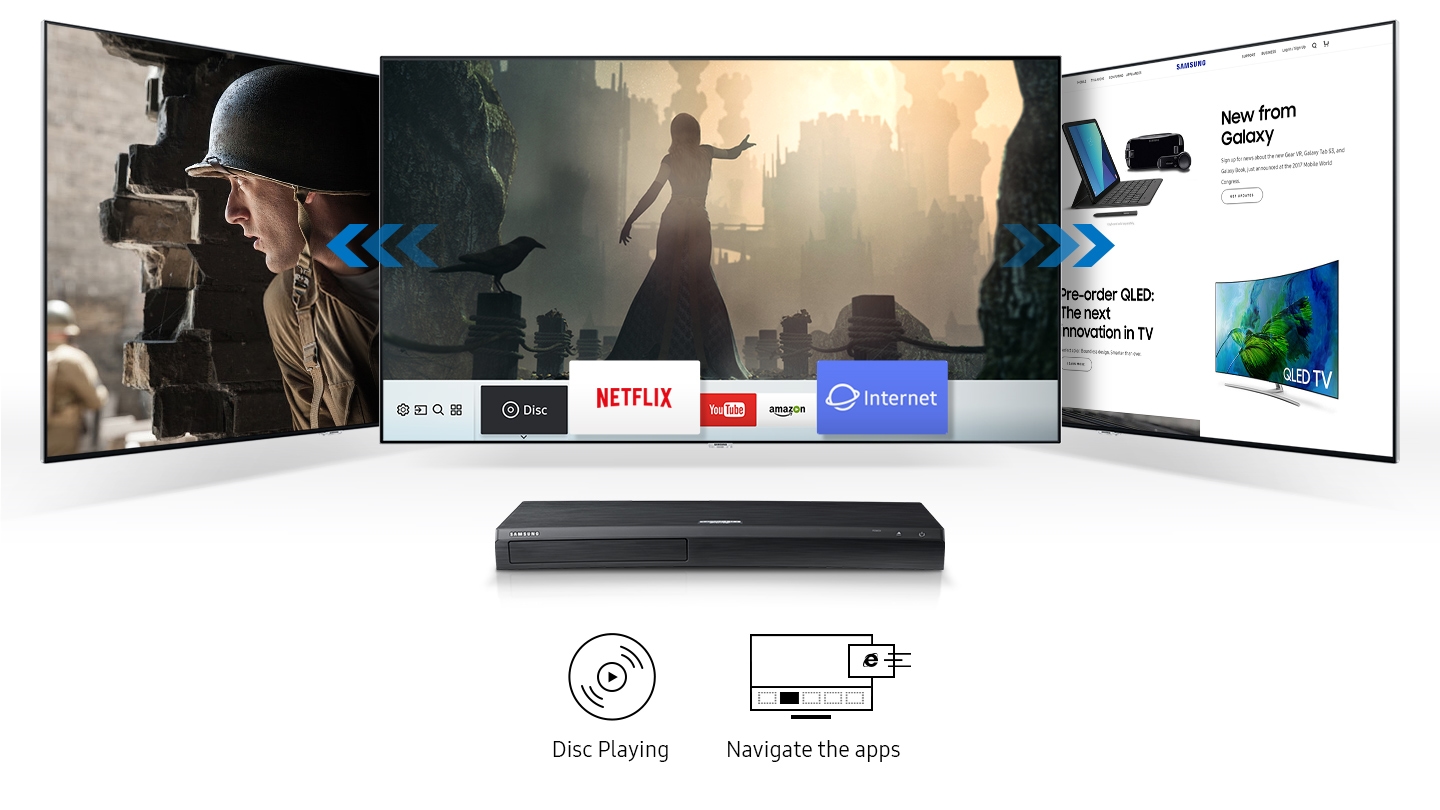 Évaluation du lecteur Blu-ray intelligent Ultra HD 4K M8500 de Samsung -  Blogue Best Buy