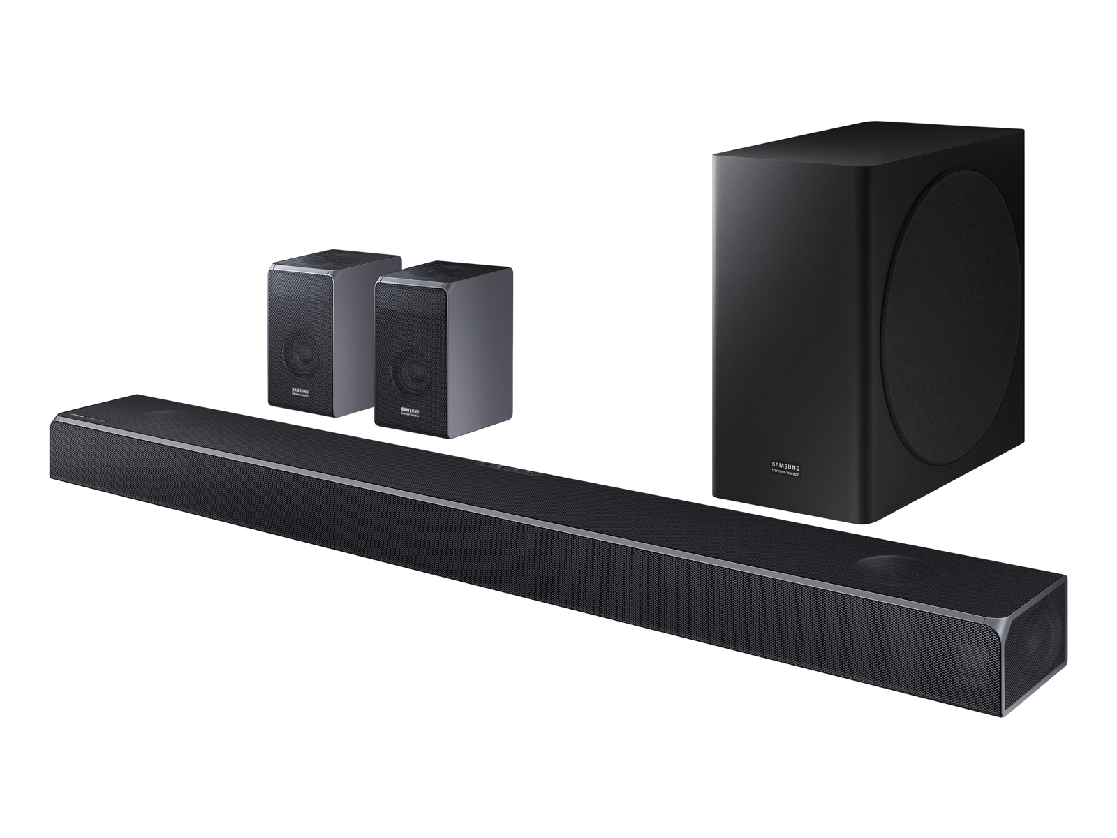 Samsung Harman/Kardon 7.1.4ch Soundbar Dolby Atmos Home - HW-Q90R/ZA | Samsung US