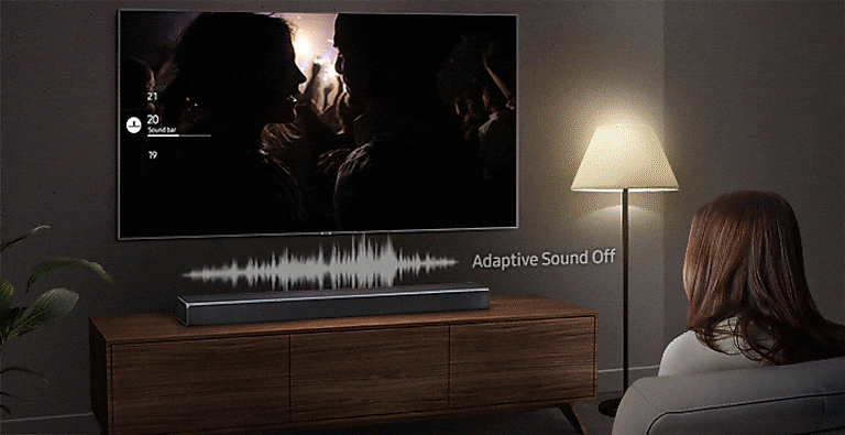 Optimized sound, so you can hear it all