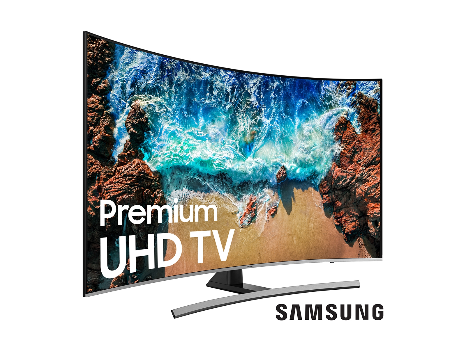 55 Class NU8500 Premium Curved Smart 4K UHD TV - UN55NU8500FXZA