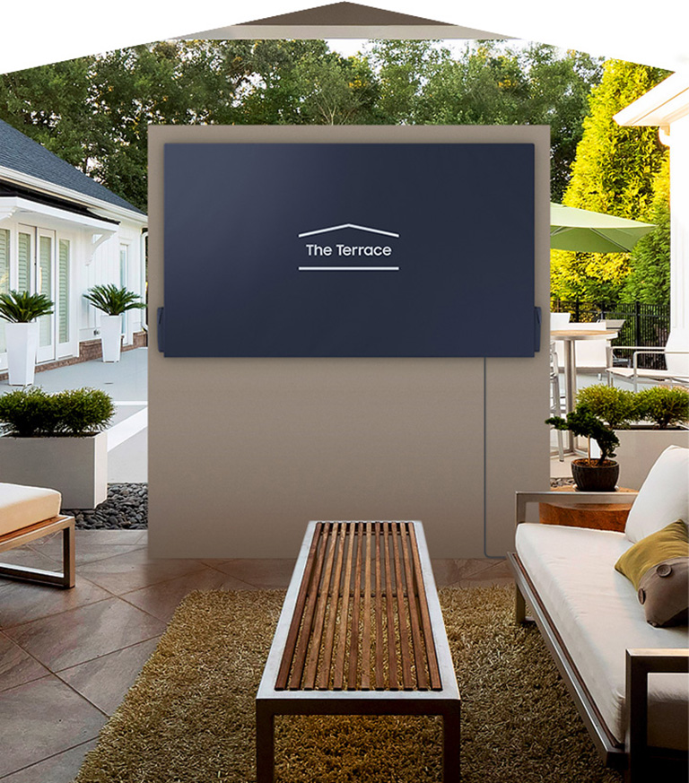 55" The Terrace Dust Cover Television & Home Theater