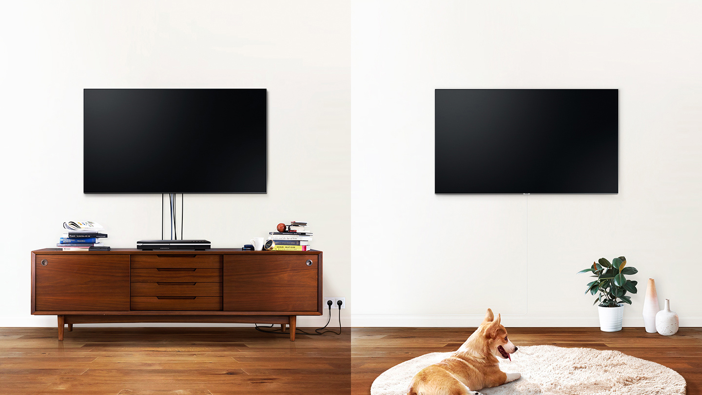 Mounting the Slim One Connect Box to a wall or TV - Samsung Community