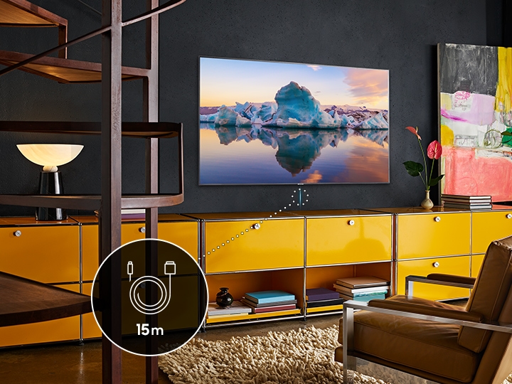 Samsung 5M One Connect Cable for 2018 / 2019 QLED TV Q7 Q8 Q9 SOC – Smart  Appliances UK