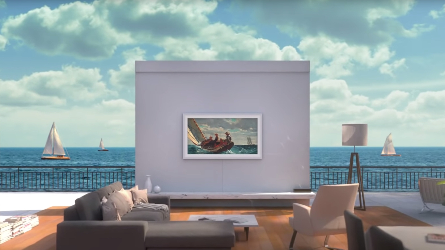 The Frame TV Customizable Art TV Samsung US