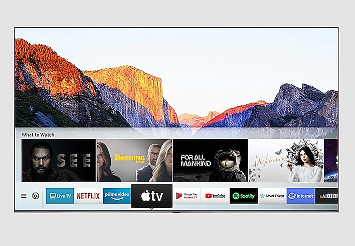 QLED با برنامه جدید Apple TV ملاقات می کند