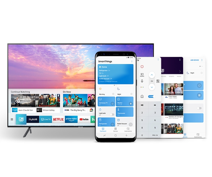 NU7100 – Téléviseur Smart TV UHD 4K de 50 po de série 7, UN50NU7100FXZC