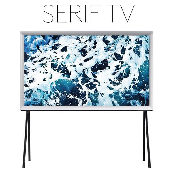 elegant skinke Syd 40” Class Serif 4K UHD TV (White) TVs - UN40LS001AFXZA | Samsung US