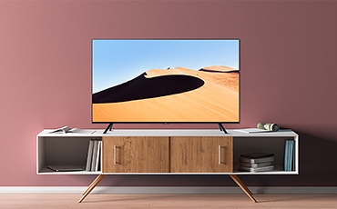 SAMSUNG TU7000 55inch 4K Class Crystal UHD Smart TV on Wall