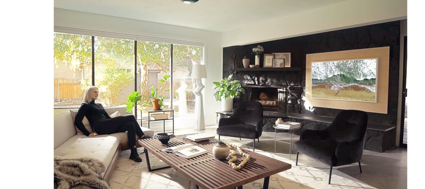 The Frame TV Art Mode TV That Looks Like Art Samsung US