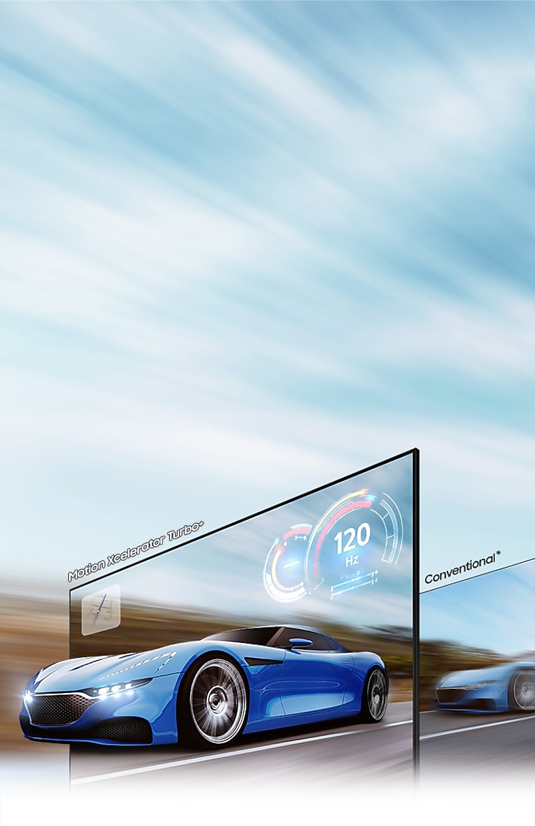 Exceptional motion enhancements up to 4K 120Hz