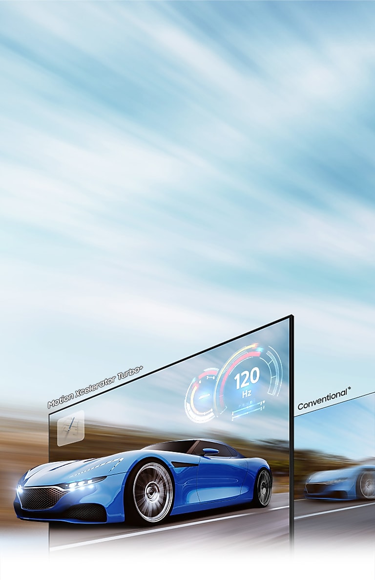 Exceptional motion enhancements in 4K 120Hz