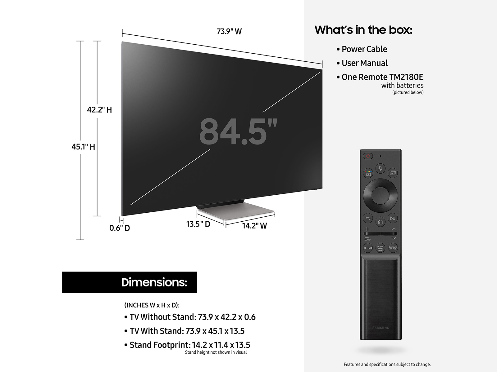 85-Inch Class 8K TV | QN900A Samsung QLED Smart TV | Samsung
