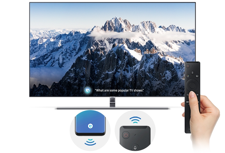 Samsung Flat QLED 4K UHD 7 Series Smart TV 2018), QN65Q7FNAFXZA