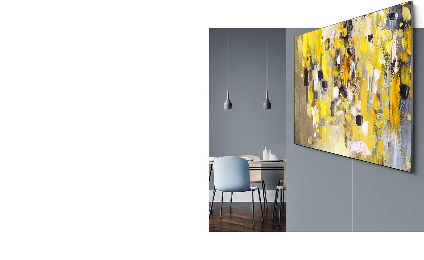 QLED Design Thin Wallpaper TV Samsung US