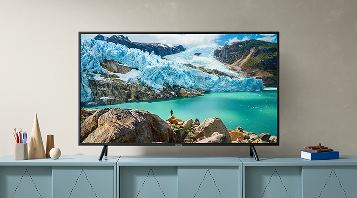 Samsung 65 Inch Flat Smart 4k Uhd Tv 65ru7100 Series 7 2019 Electronics And Furniture Store 