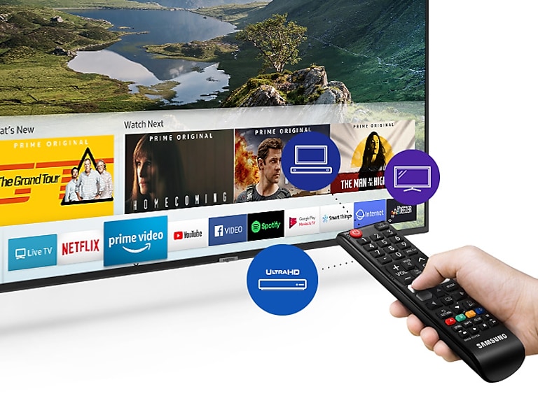 UHD 4K Smart TV RU7100 65" - Specs & Price Samsung US