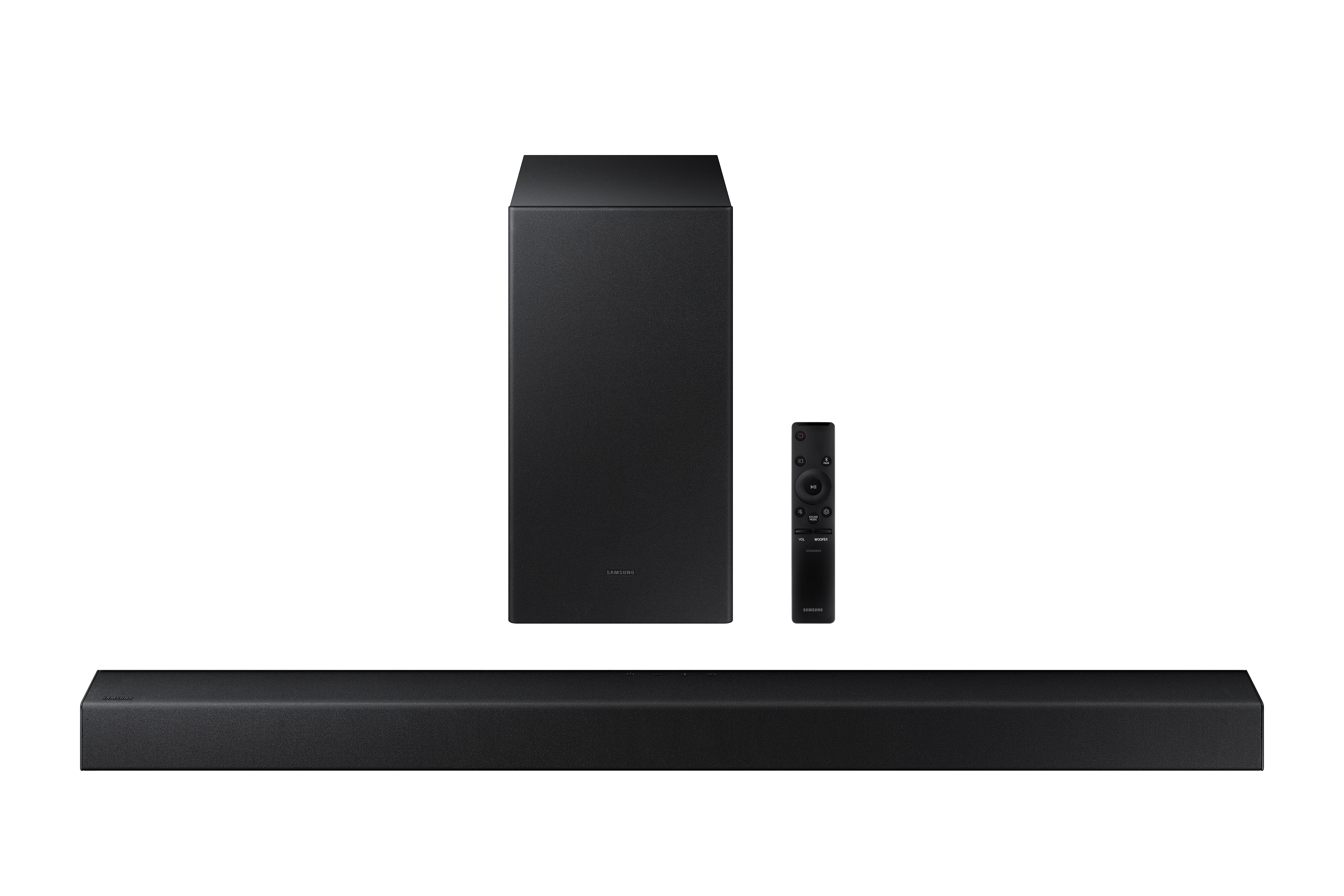 170 W, 2.1 Canales Color Negro Samsung HW-R430/ZF Barra de Sonido 