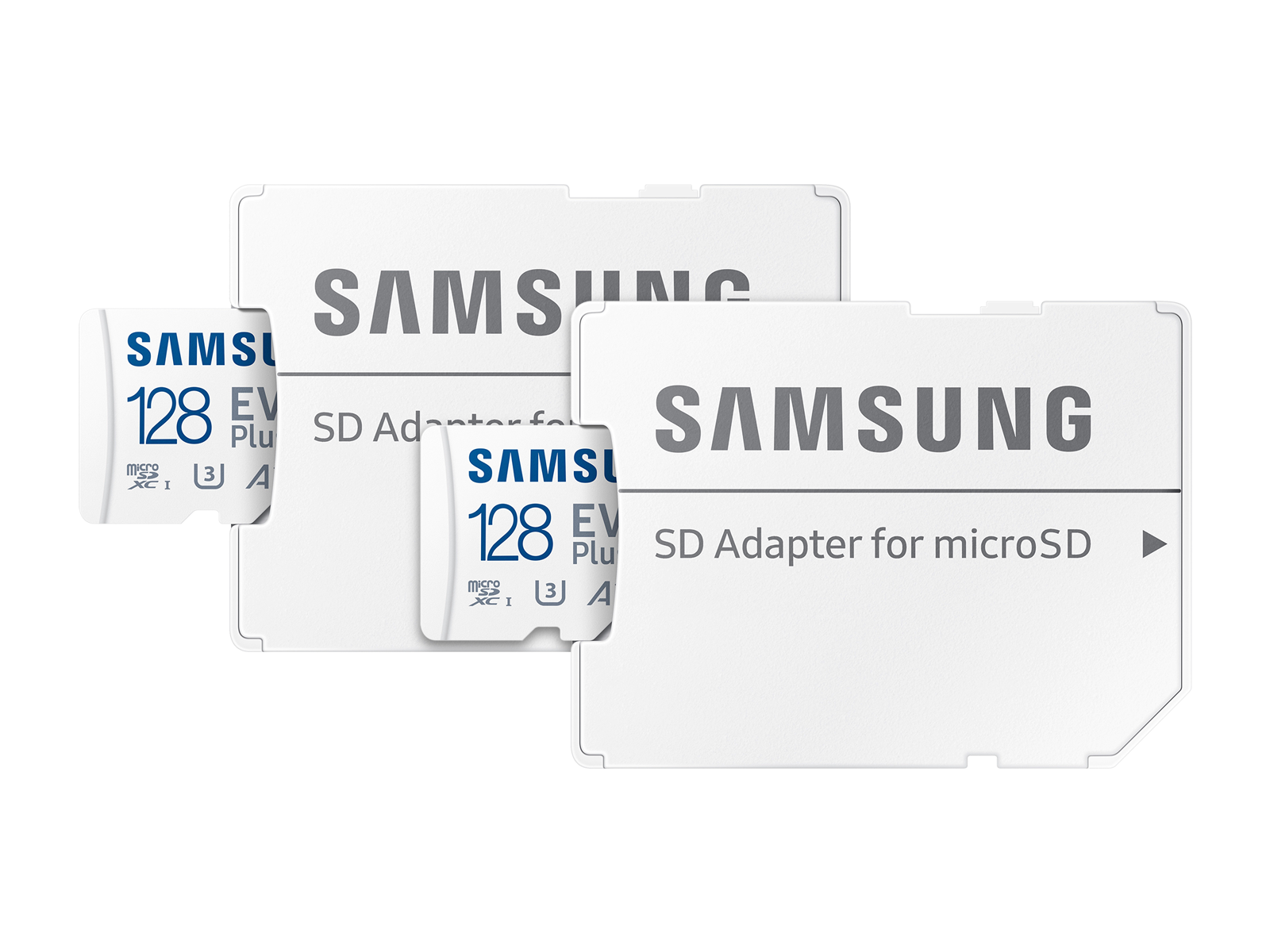 Photos - Memory Card Samsung EVO Plus + Adapter microSDXC 128GB - 2 Pack BN (BNDL-1646662566693)