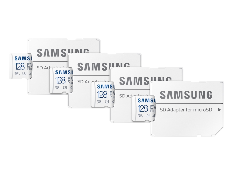 EVO Plus + Adapter microSDXC 128GB - 4 Pack