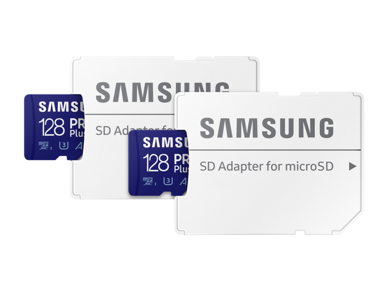 PRO Plus + Adapter microSDXC 128GB - 2 Pack