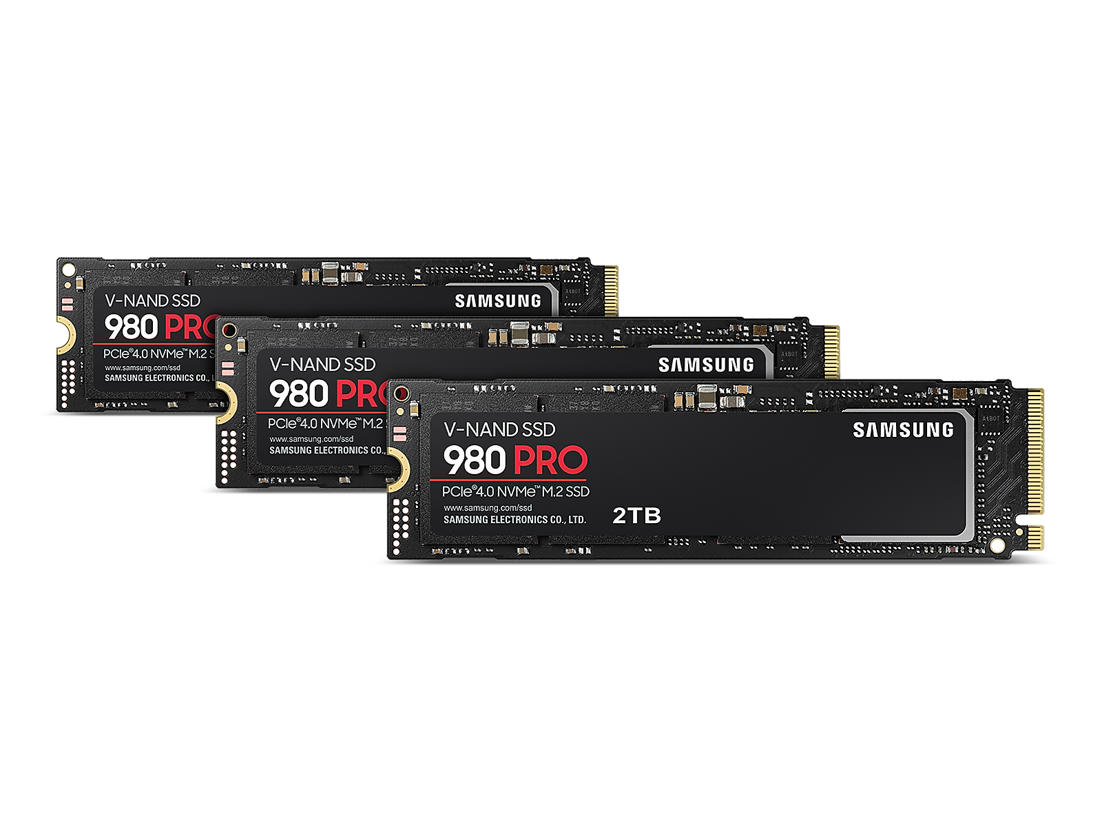 Samsung 980 PRO PCIe 4.0 NVMe® SSD 2TB - 3 Pack(BNDL-1634751499635)