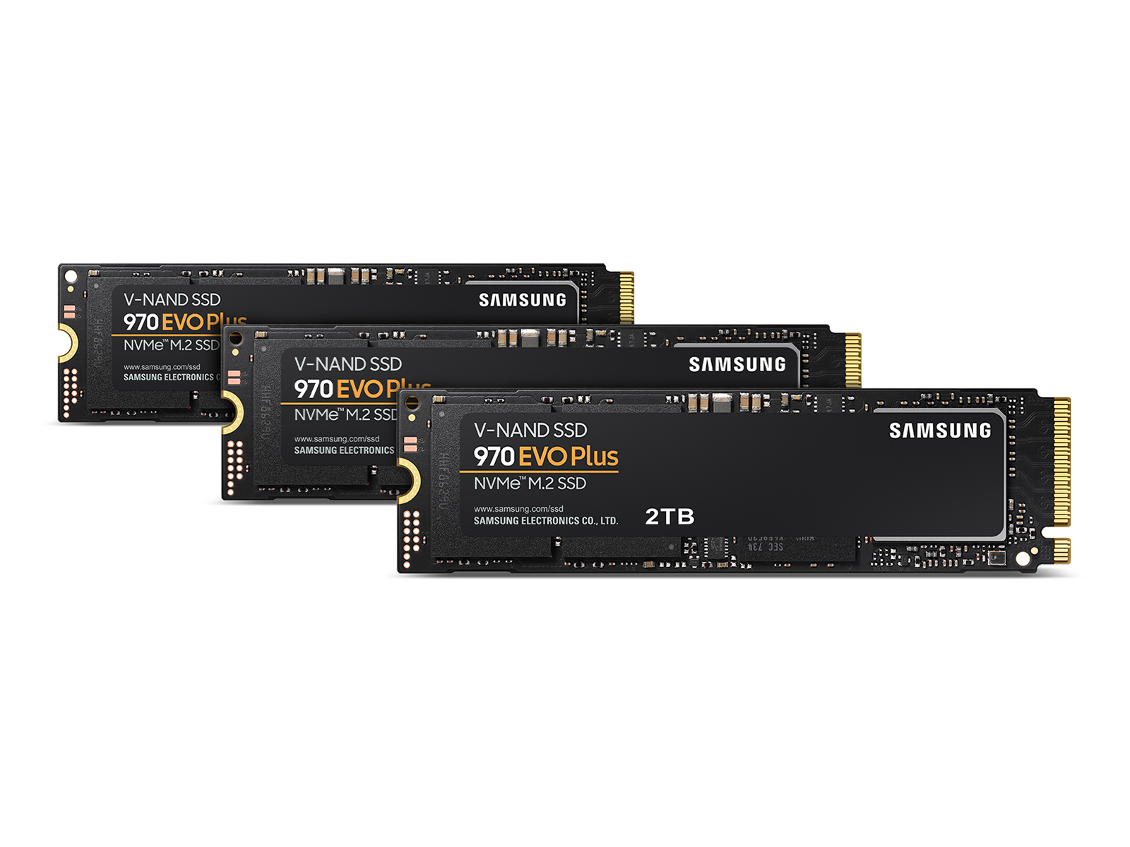 Samsung 970 EVO Plus NVMe® M.2 SSD 2TB - 3 Pack(BNDL-1634751217890)